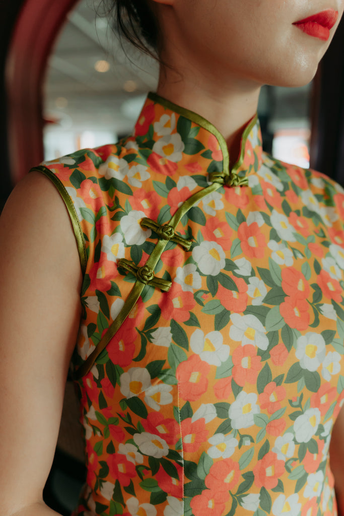 Choy Len in Yellow Camellia