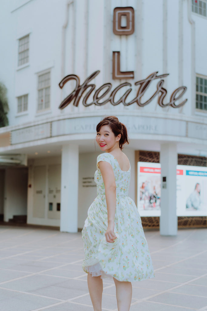 Maria Swing Dress In Cactus