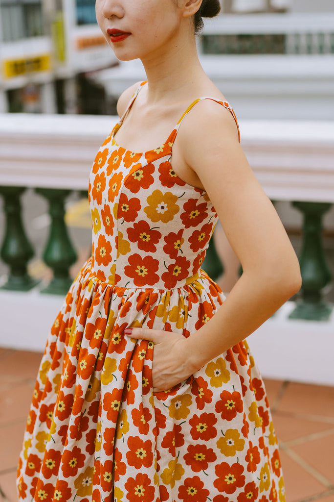 Hana Swing Dress in Haru
