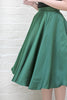 Audrey Swing Skirt In Emerald