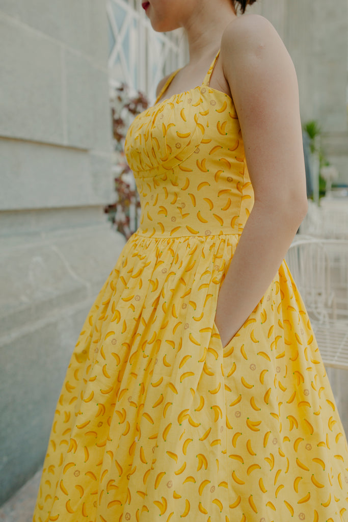Summer Banana Dress