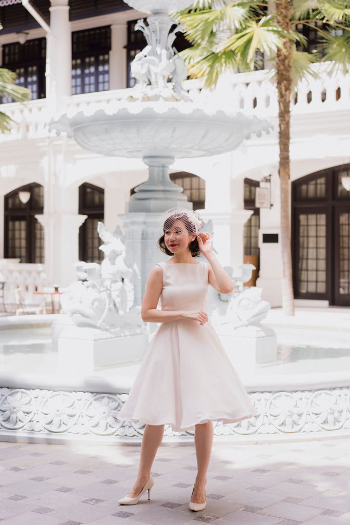 Diana Swing Dress in Cream