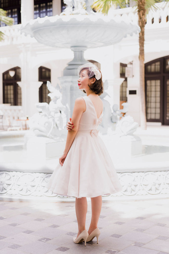 Diana Swing Dress in Cream