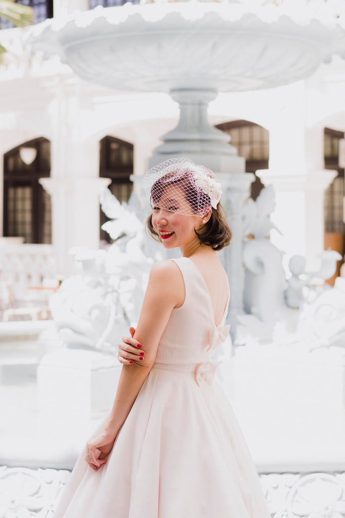 Diana Swing Dress in Cream
