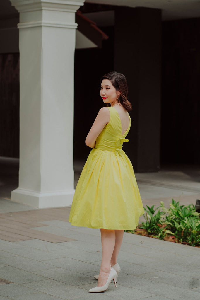 Diana Swing Dress in Buttercup
