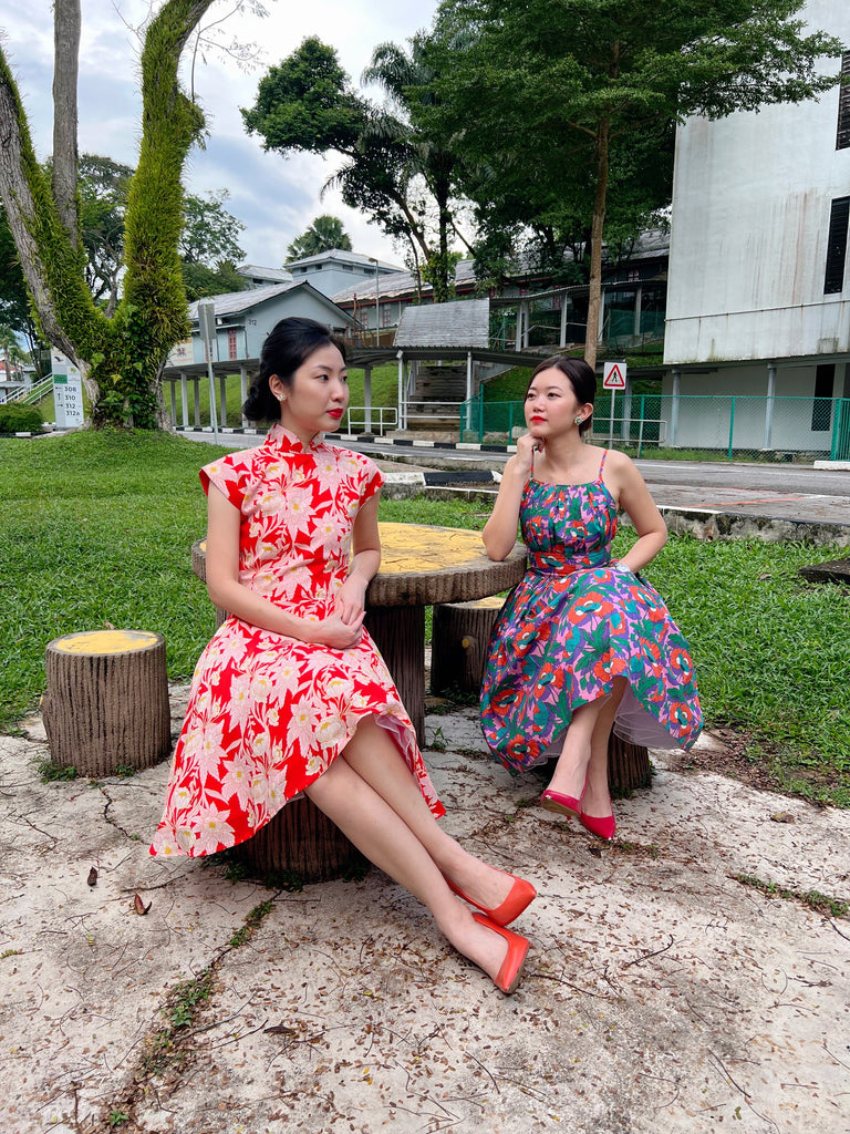 Ah Keow Swing Dress In Madison Avenue
