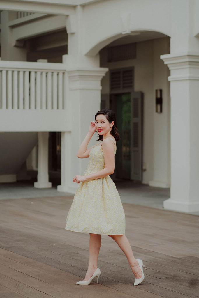 Dolce Dress In Yellow Betsy
