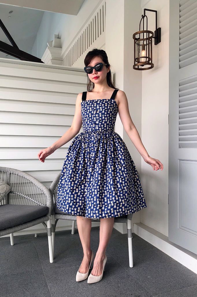 Dolce Blue Neko Dress