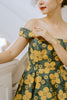Florence Swing Dress in Kerria Japonica