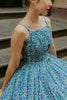 Winnie Swing Dress in Liberty London’s Blue Floral (Pre-Order)