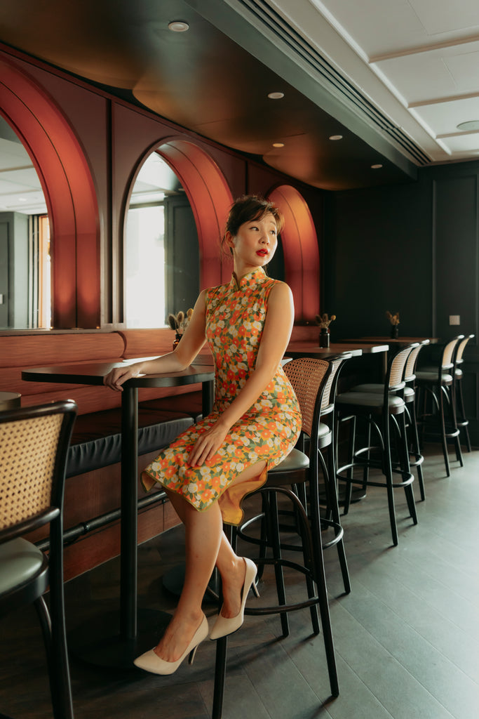 Choy Len in Yellow Camellia