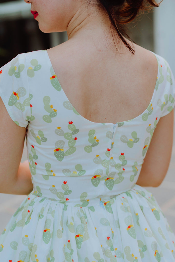 Maria Swing Dress In Cactus