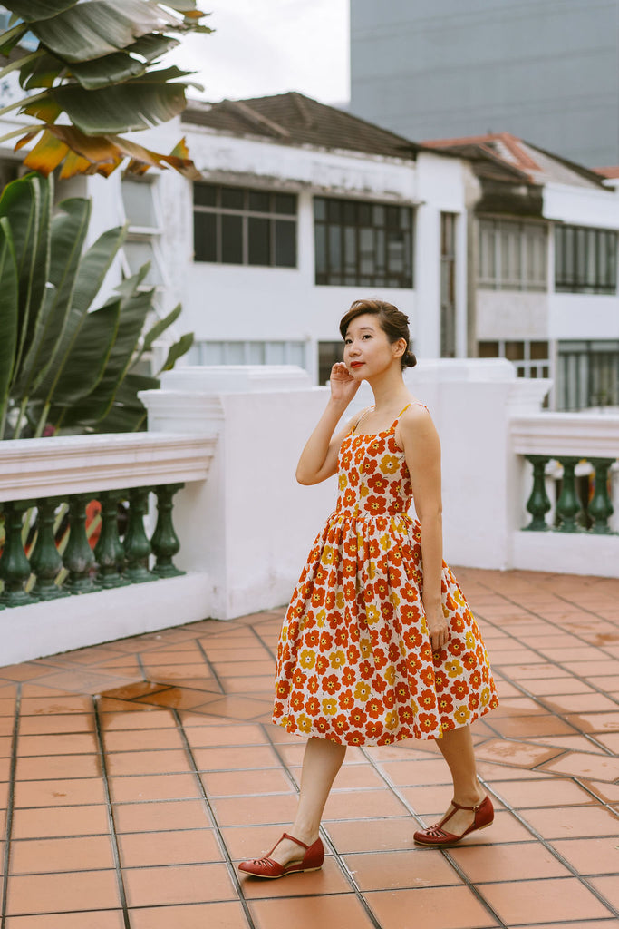Hana Swing Dress in Haru