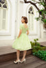 Esther Swing Dress in Green Gingham