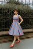 Florence Swing Dress in Vintage Camellia