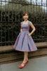 Florence Swing Dress in Vintage Camellia