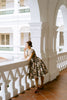 Harmon Swing Dress in Liberty London's Rosea