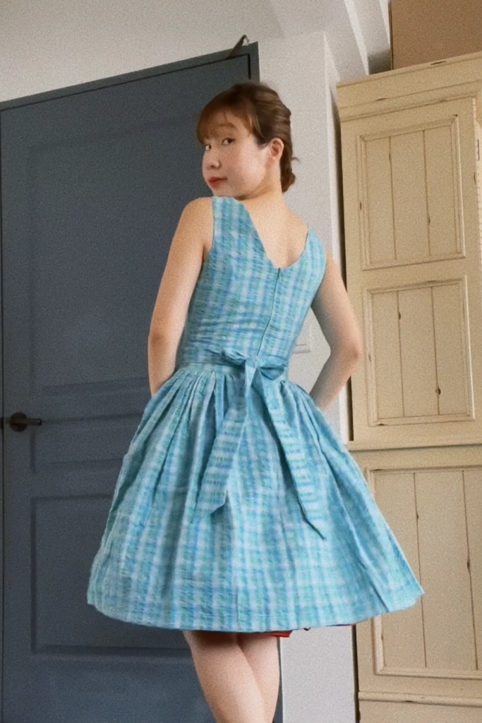 Seersucker Tea Dress