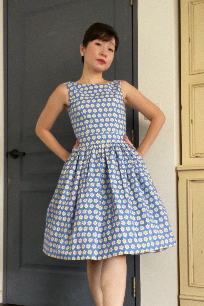 Korean Daisy Tea Dress