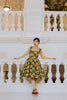 Florence Swing Dress in Kerria Japonica