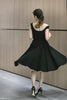 Avice Swing Dress In Black