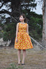 Miyuki Tea Dress in Mustard