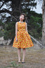 Miyuki Tea Dress in Mustard