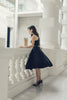 Margaret Toga Dress In Black