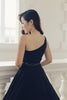 Margaret Toga Dress In Black