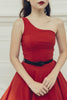 Margaret Toga Dress In Red