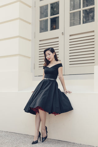 Audrey Swing Skirt In Crane