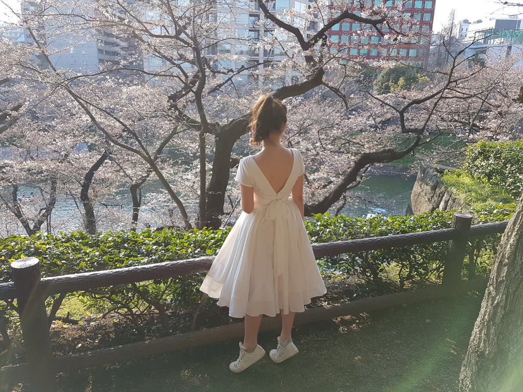 Lulu Belle Dress in White