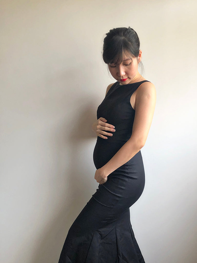 Edith Backless Gown