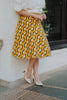 Audrey Swing Skirt In Crane