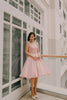 Florence Swing Dress in Millennial Pink