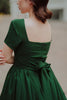 Peggy O Dress in Emerald