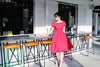 Lulu Belle Dress in Red