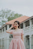 Peggy O Dress in Cotton Candy Gingham