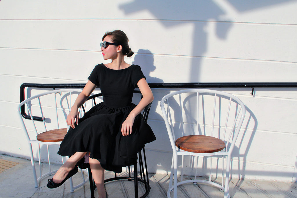 Lulu Belle Dress in Black