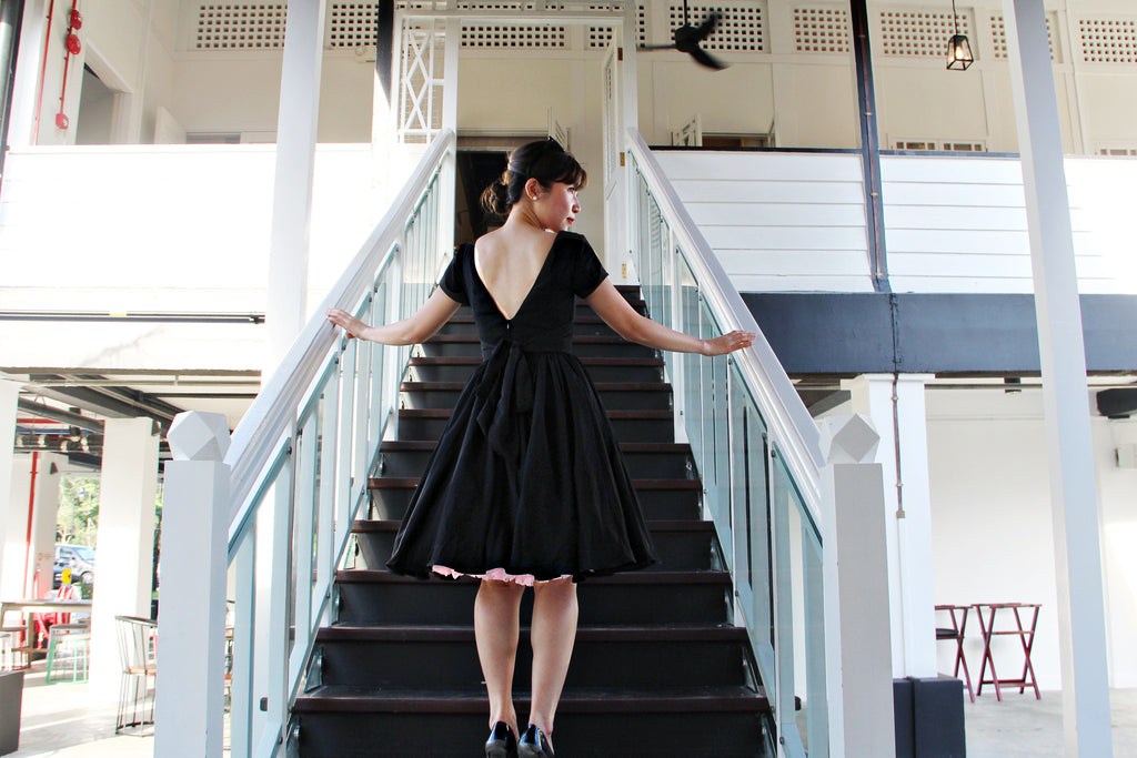 Lulu Belle Dress in Black