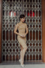 Su Li-Zhen Cheongsam in Sand Plaid