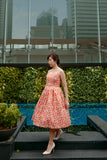 Hana Swing Dress in Retro Floral