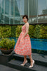 Hana Swing Dress in Retro Floral