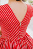 Kelly Swing Dress In Piping Hot Red