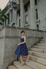 Summer Navy Flamingo Dress