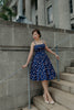 Summer Navy Flamingo Dress
