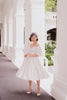 Bridgitte Puff Sleeve Dress in Cream