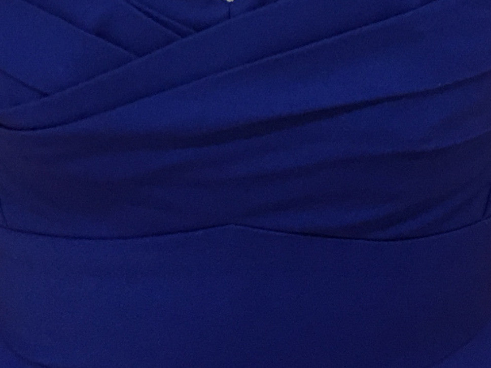 Lou Swing Dress In Cobalt