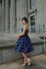 Summer Navy Flamingo Dress