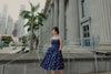 Summer Navy Flamingo Dress
